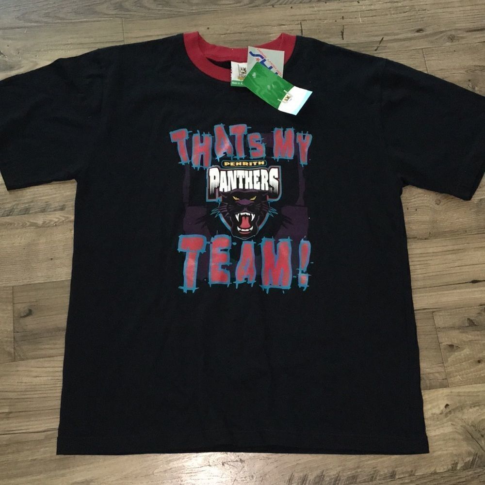 Penrith Panthers vintage retro NRL Rugby T Shirt Sydney Australia 2022 Champions